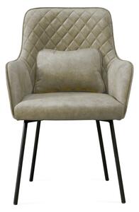 DOLMAR SEDAČKY Jídelní židle - KR-7, různé tkaniny a barvy na výběr Čalounění: šedá (Uttario Velvet 2974)