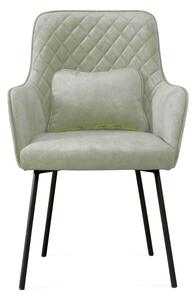 DOLMAR SEDAČKY Jídelní židle - KR-7, různé tkaniny a barvy na výběr Čalounění: šedá (Uttario Velvet 2977)
