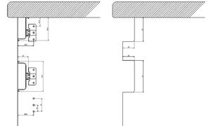 In-Design Úchytkový profil GOLA-J horizontální eloxovaný hliník Rozměr úchytky (mm): 2000