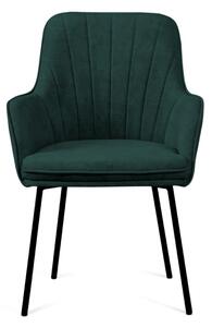DOLMAR SEDAČKY Jídelní židle - KR-8, různé tkaniny a barvy na výběr Čalounění: světle modrá (Uttario Velvet 2960)