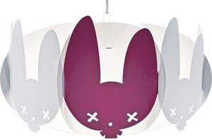 Lampa Buxy s fialovým zajíčkem