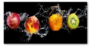 Foto obraz sklo tvrzené Ovoce a voda osh-148249825