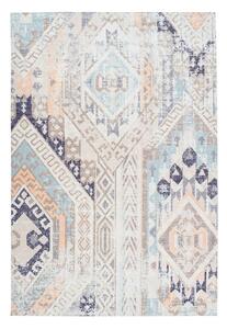 BĚHOUN, 80/150 cm, modrá, vícebarevná - Online Only koberce & rohožky, Online Only