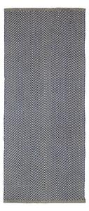 Bavlněný koberec Mellow Runner Blue 80x200 cm