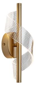RABALUX 71415 Zofrael nástěnné svítidlo LED 6W/900/550lm 3000K zlatá, průhledná