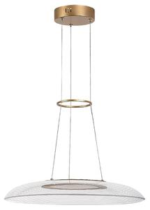RABALUX 72411 Zofrael závěsné svítidlo D500mm LED 24W/2900/1850lm 3000K zlatá, průhledná
