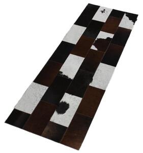 Kožený koberec Aros běhoun S