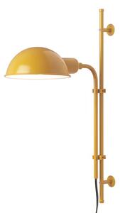 Marset A641-448 Funiculí A, nástěnná lampa nadčasového designu, 1xE14, žlutá RAL 0756070, výška 49,2cm