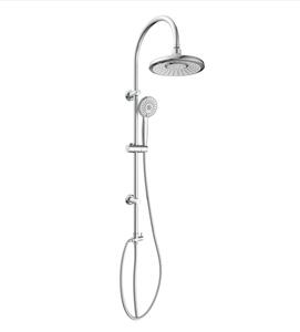 Sprchový set včetně baterie s roztečí 150 mm-letní déšť
