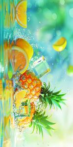 Plážová osuška LEMONADE 100x180 cm barevná, 100% mikrovlákno