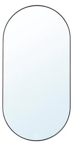 In-Design Zrcadlo OvalLine backlight - černý matný rám, s LED osvětlením Rozměry zrcadla (mm): 1000x500, Vypínač: Bez vypínače