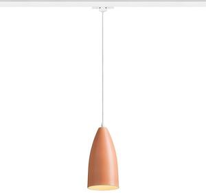 TUTTI pro tříokr. lištu oranžová keramika 230V E27 15W - RED - DESIGN RENDL