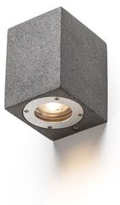 RED R13793 KANE I nástěnná beton/dekor tmavý granit 230V LED GU10 5W IP65 - RED - DESIGN RENDL