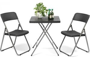 Set zahradního nábytku z technoratanu NAPOLI