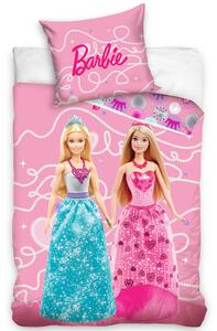 Tip Trade Dětské povlečení Barbie Dvě princezny 140x200/70x90cm