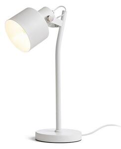 CELEIA lampa stolní matná bílá matný nikl 230V E27 40W - RED - DESIGN RENDL