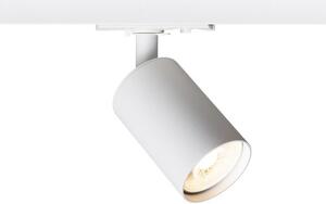 DUDE pro jednookr. lištu bílá 230V LED GU10 9W - RED - DESIGN RENDL