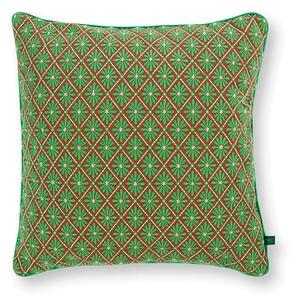 Pip Studio dekorační polštář Giyani Embroidery 50 x 50 cm - zelený