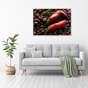 Foto obraz canvas Chilli a káva oc-171908547