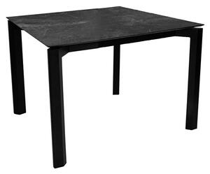 Stern Jídelní stůl Penta, Stern, čtvercový 90x90x73 cm, rám hliník barva dle vzorníku, deska teak