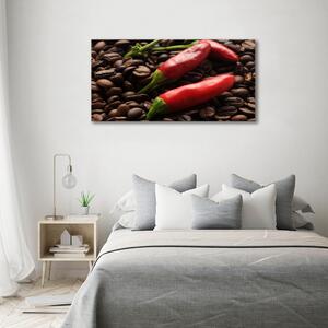 Foto obraz canvas Chilli a káva oc-171908547