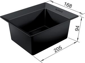 Univerzální box Blanco 229342 pro koše Flexon II a Select