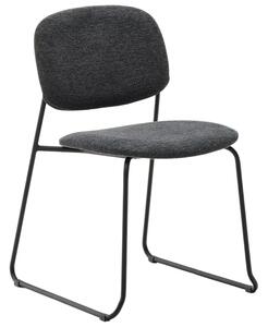 Tmavě šedá jídelní židle Kave Home Meli
