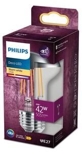 LED Žárovka se zrcadlovým vrchlíkem Philips DECO E27/4W/230V 2700K