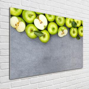 Fotoobraz na skle Zelená jablka osh-177833879