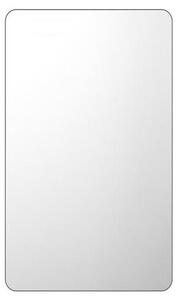 Skříňka do koupelny se zrcadlem a úložným prostorem - 406 x 128 x 610 mm - Sklo o tloušťce 5 mm (z tvrzeného skla) - Hliníkový rám - Určeno pro montáž na zeď i do vestavěné skříně