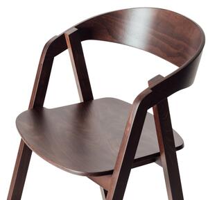 FormWood Ořechová barová židle Henry 72 cm