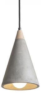 HEIDI závěsná beton/dřevo 230V E27 28W - RED - DESIGN RENDL