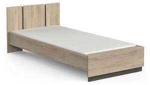 Postel TODY 90x190/200 cm, dub kronberg/dub waterford