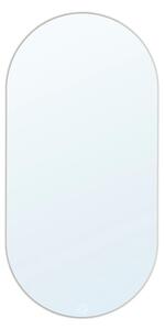 In-Design Zrcadlo OvalLine backlight - bílý matný rám, s LED osvětlením Rozměry zrcadla (mm): 1000x500, Vypínač: Bez vypínače
