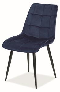 Jídelní židle GORO - tmavě modrá