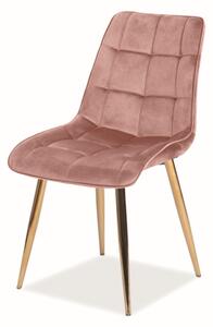 Jídelní židle ZOLO - růžová