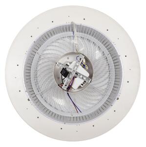 Noaton 11060W Nebula, bílá, stropní ventilátor se světlem