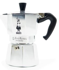 Moka konvička Bialetti Moka Express 3, na 3 šálky, hliníková, klasický italský design