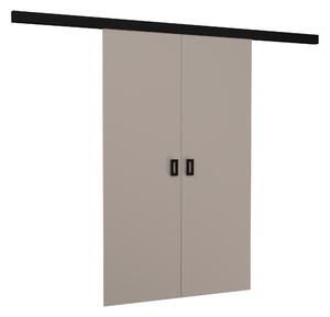 ADRK Furniture Dvoukřídlé posuvné dveře na stěnu TOPPO 146 ADRK-SD-Top-140-K
