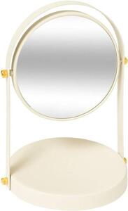 Otočné zrcadlo Rond Ivory Duo – elegantní provedení – ideální do každého interiéru