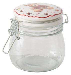 Boltze Home Collections Dóza na potraviny Bailey s jedním medvídkem