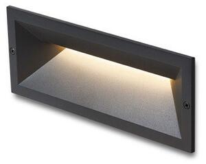 RED R13621 RAGG zápustná černá 230V LED 12W IP65 3000K - RED - DESIGN RENDL