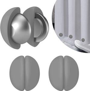 Závaží na závěsy do sprchy, magnety na závěsy do sprchy, které nikdy nekorodují, silikonem potažené magnety, které zabraňují tomu, aby závěs do sprchy, okenní závěs nebo ubrus byly odfouknuty větrem