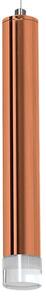 Závěsné svítidlo Copper, 1x měděné kovové stínítko, c