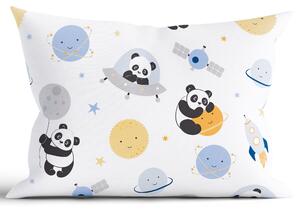 MK Lůžkoviny Bavlněný povlak na polštář Renforcé 40 x 60 cm - Vesmírná panda
