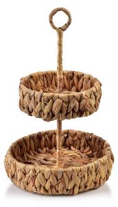 Mondex Servírovací stojan AMPARO 31 cm vodní hyacint natural