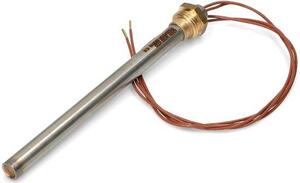 Zapalovací svíčka pro peletový kotel, 280 W, 140 mm, průměr 9,9 mm, s kabelem