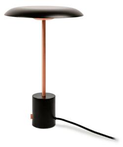 FARO HOSHI černá a broušená měď stolní lampa