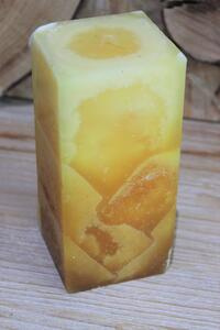 Žlutá voňavá svíčka Citrus 14,5cm