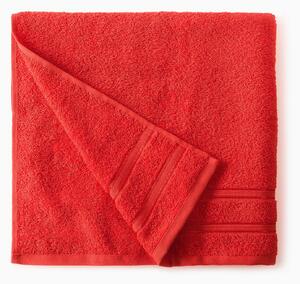 Goldea froté ručník / osuška nela - červený 30 x 50 cm